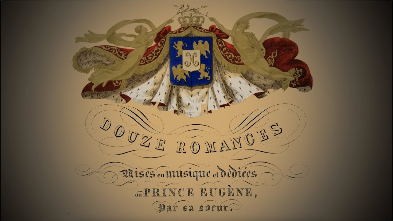 La Reine Hortense - Conseils a mon frère -  au Prince Eugène par sa soeur - Louis Dulcken pianoforte