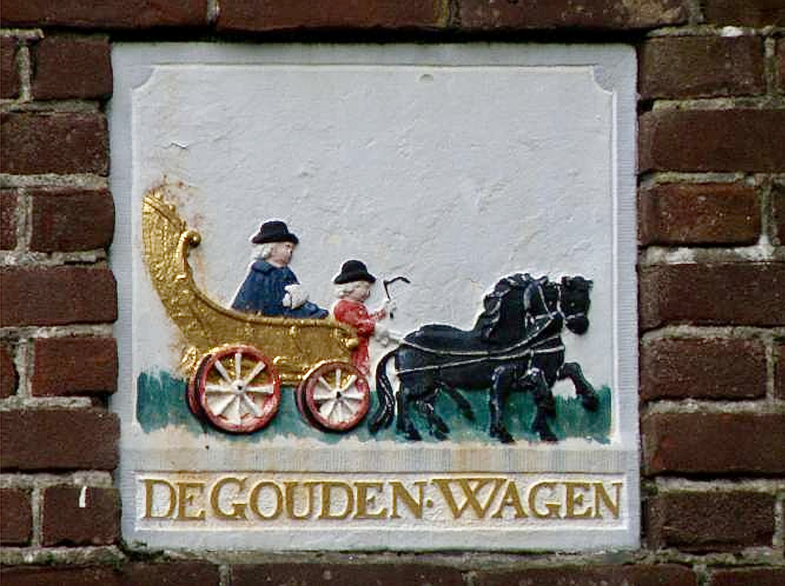 gouden wagen