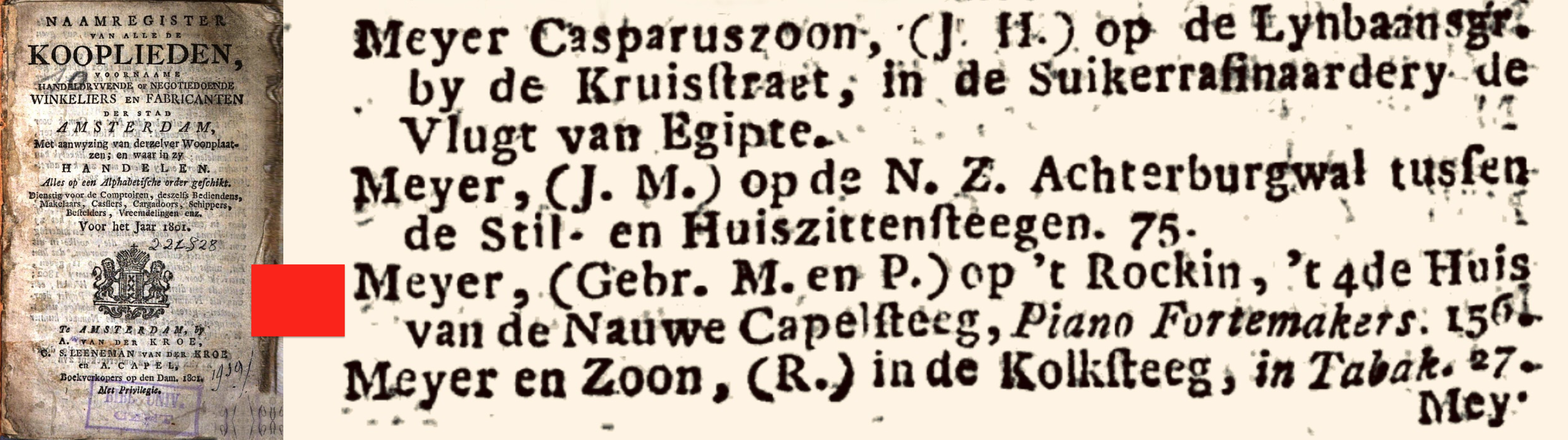Kooplieden 1801