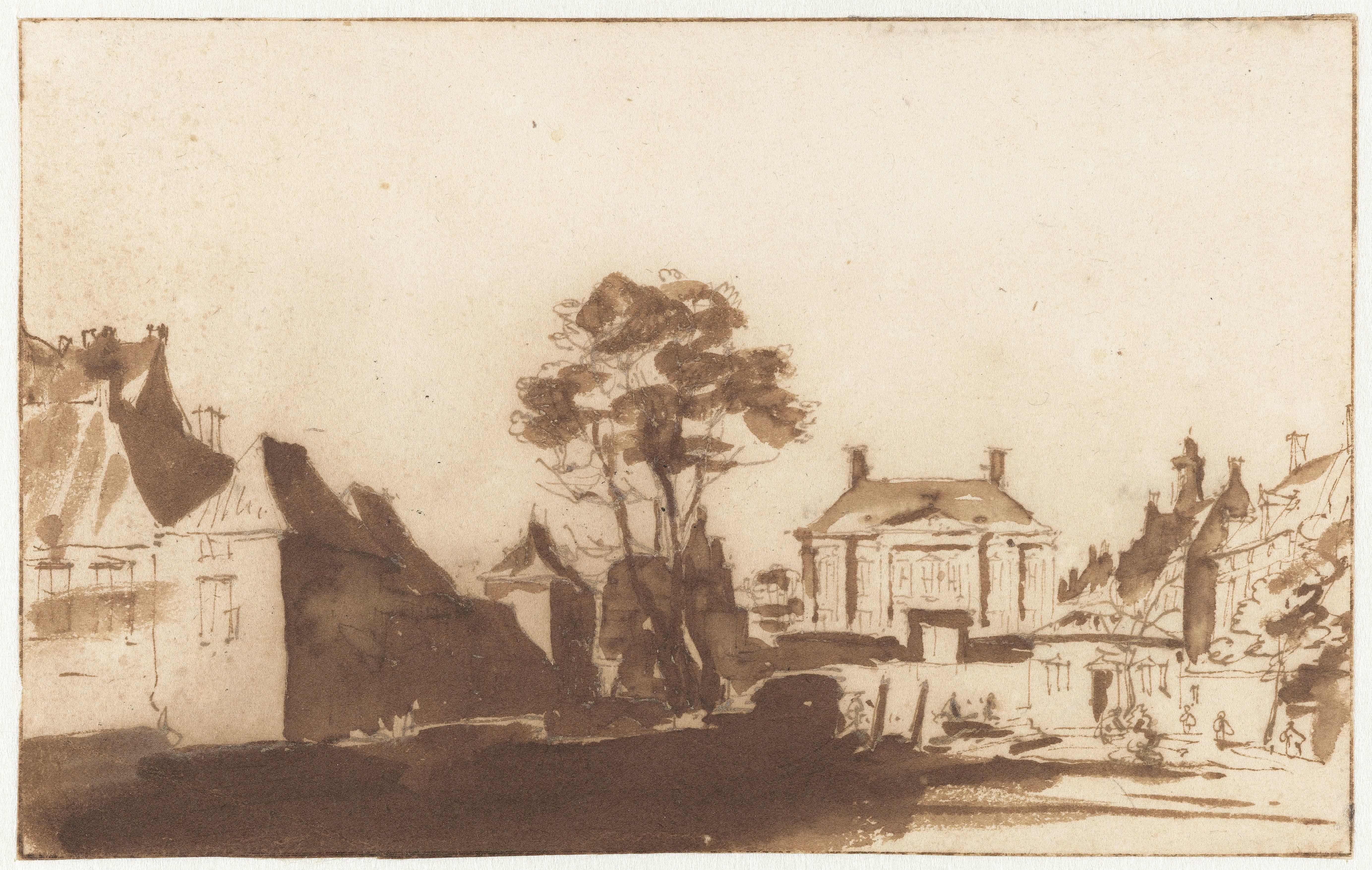 &#34;Gezicht op het Mauritshuis&#34;